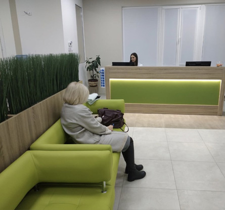 МРТ Центр у Харкові: зал очікування